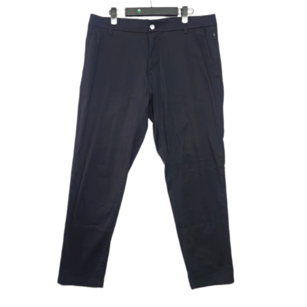 Birddogs Chino Pants Mens 34x28 Navy Blue Stretch Cotton Blend Casual Tapered